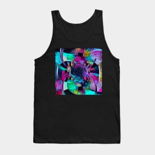 Colorful abstract fractal Tank Top